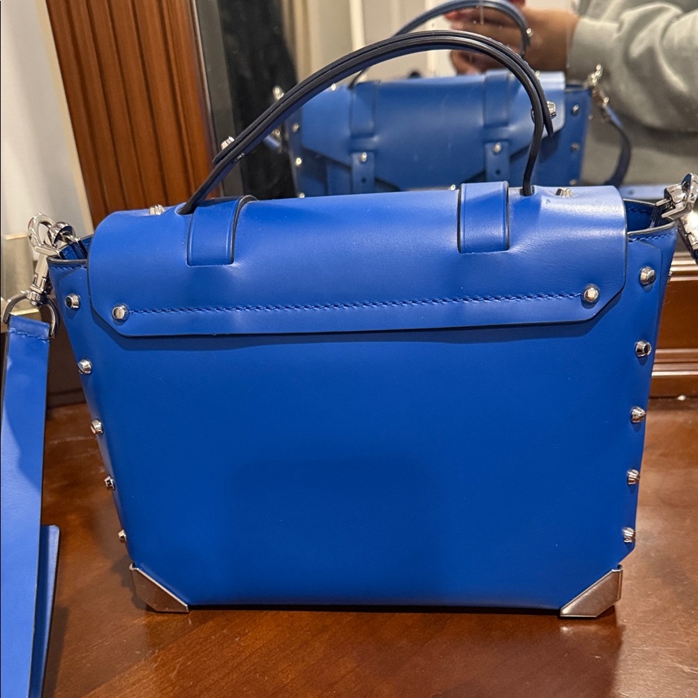 Michael Kors Vibrant Blue Satchel - Picture 3 of 4